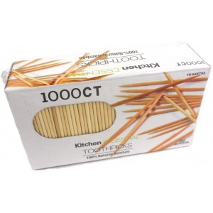 Meidong 1000 Count 100% Natural Bamboo Toothpicks